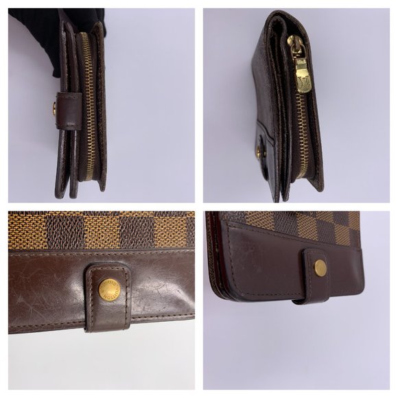 Authentic Louis Vuitton Damier DE Compact Wallet - Picture 6 of 10